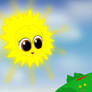 (Teletubbies) the sun in the sky