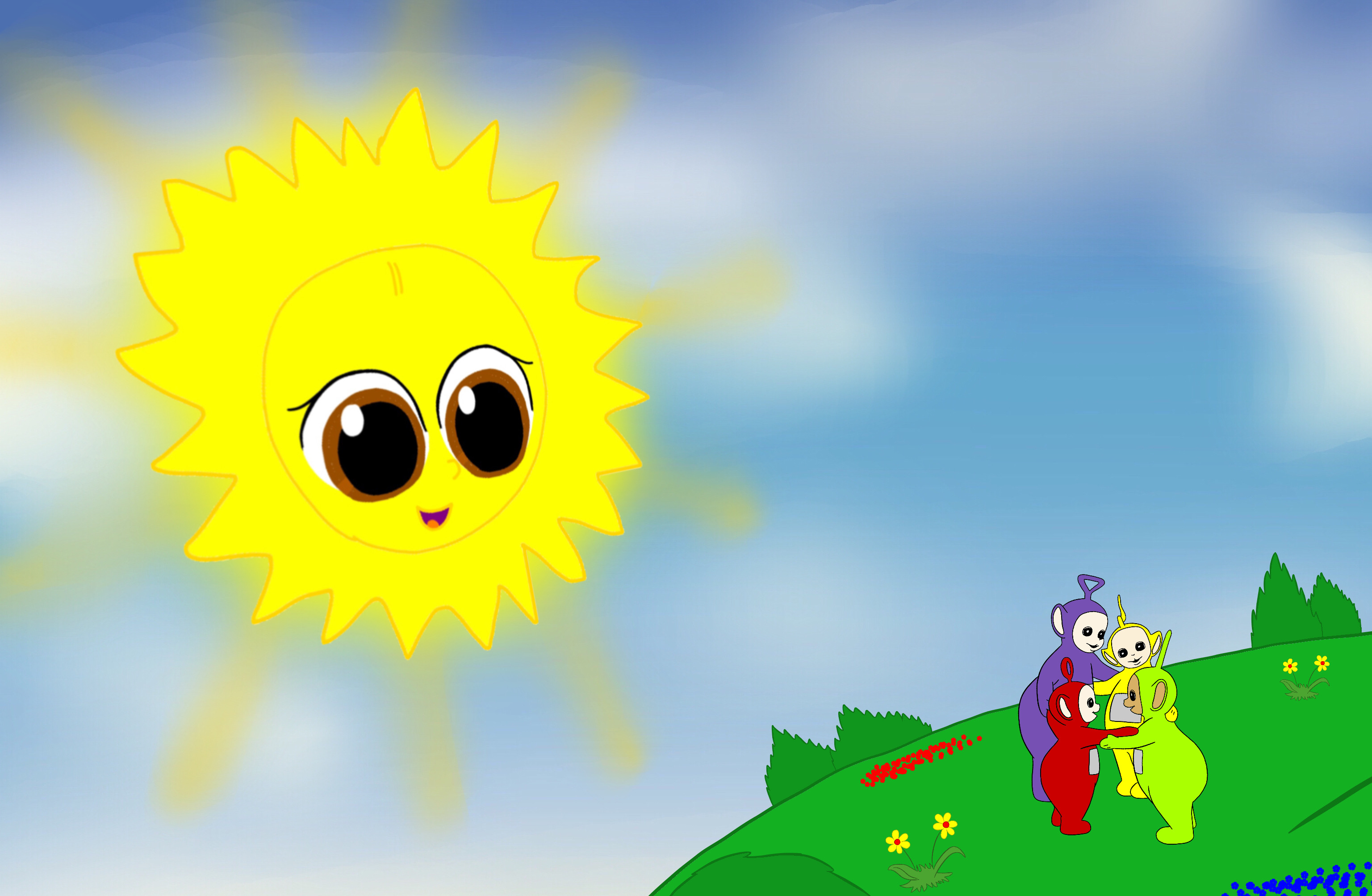 Teletubbies The Sun In The Sky By Mcdnalds16 On Deviantart