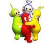 Teletubbies big hug clipart 