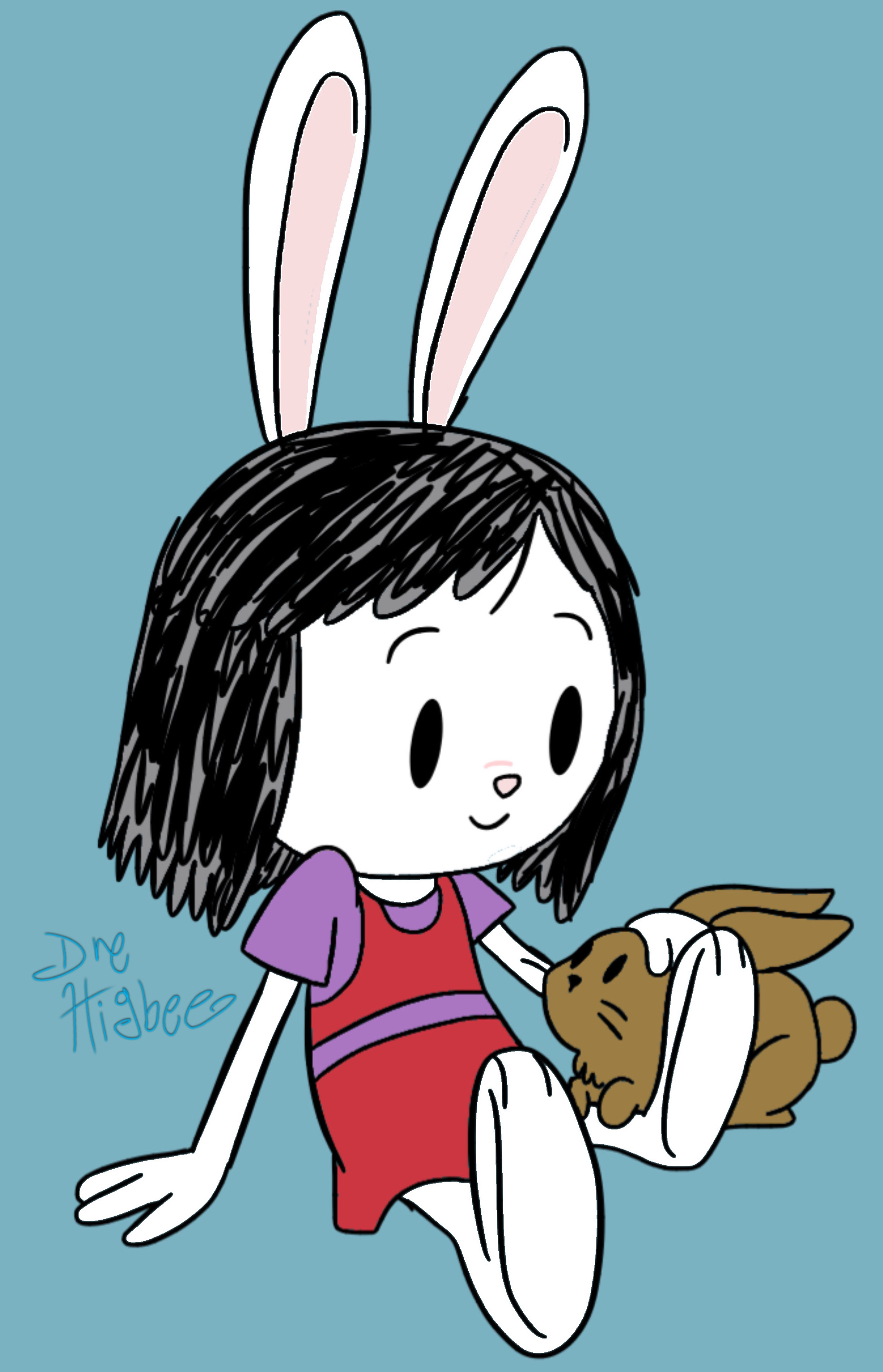 Elinor and a little bunny by mcdnalds2016 on DeviantArt