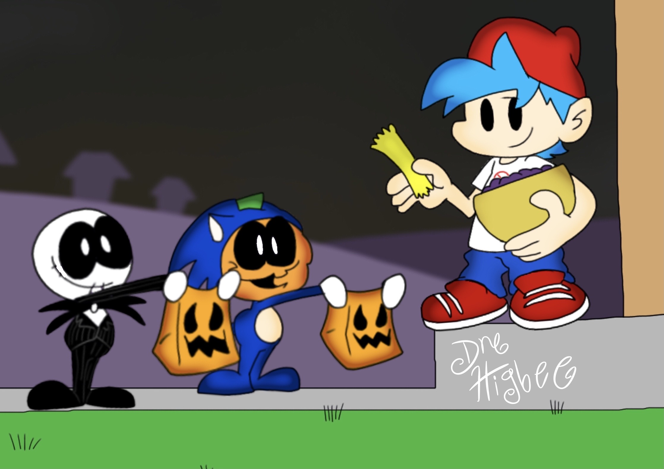 Happy Spooky Month! by HapiToons on Newgrounds