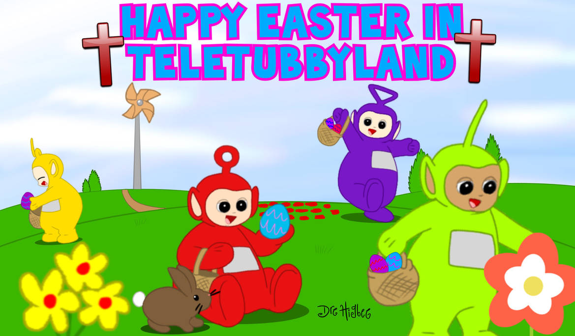 (Teletubbies) happy easter by mcdnalds2016 on DeviantArt