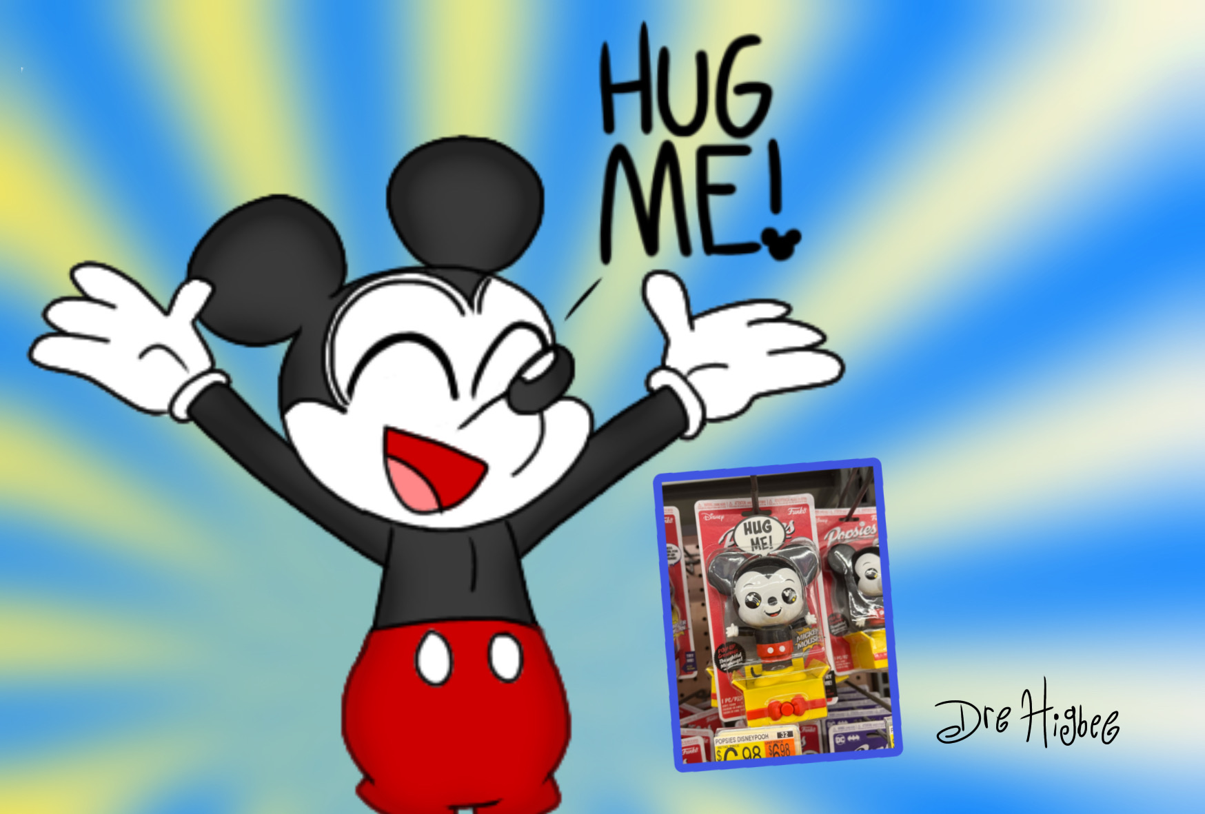 Huggy Mickey Mickey wants a hug by mcdnalds2016 on DeviantArt