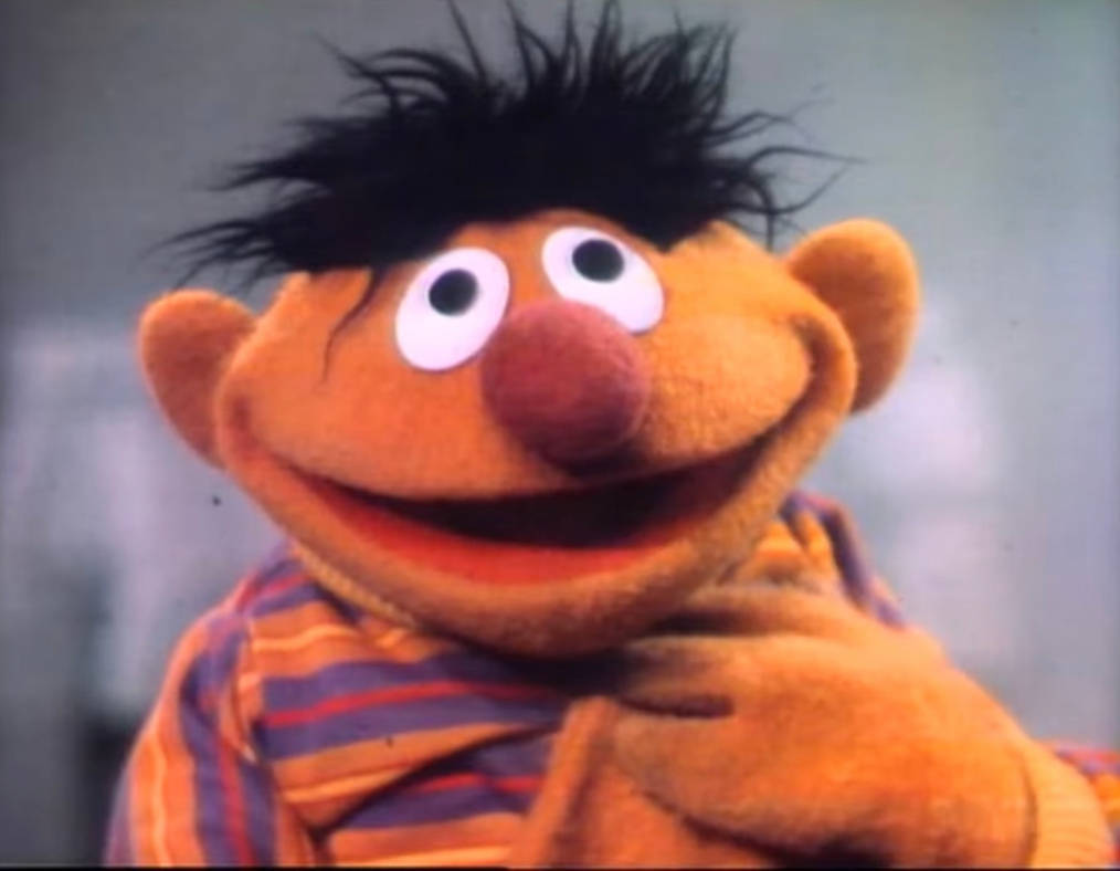 Ernie 1969 (Old school Sesame Street) by mcdnalds2016 on DeviantArt