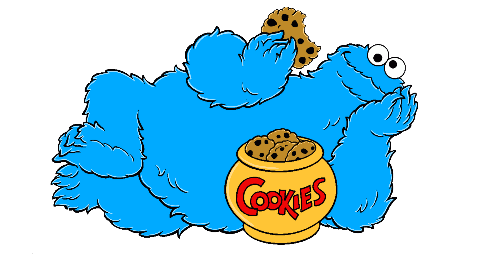 Rare Cookie Monster clipart (Sesame Street) by mcdnalds2016 on DeviantArt