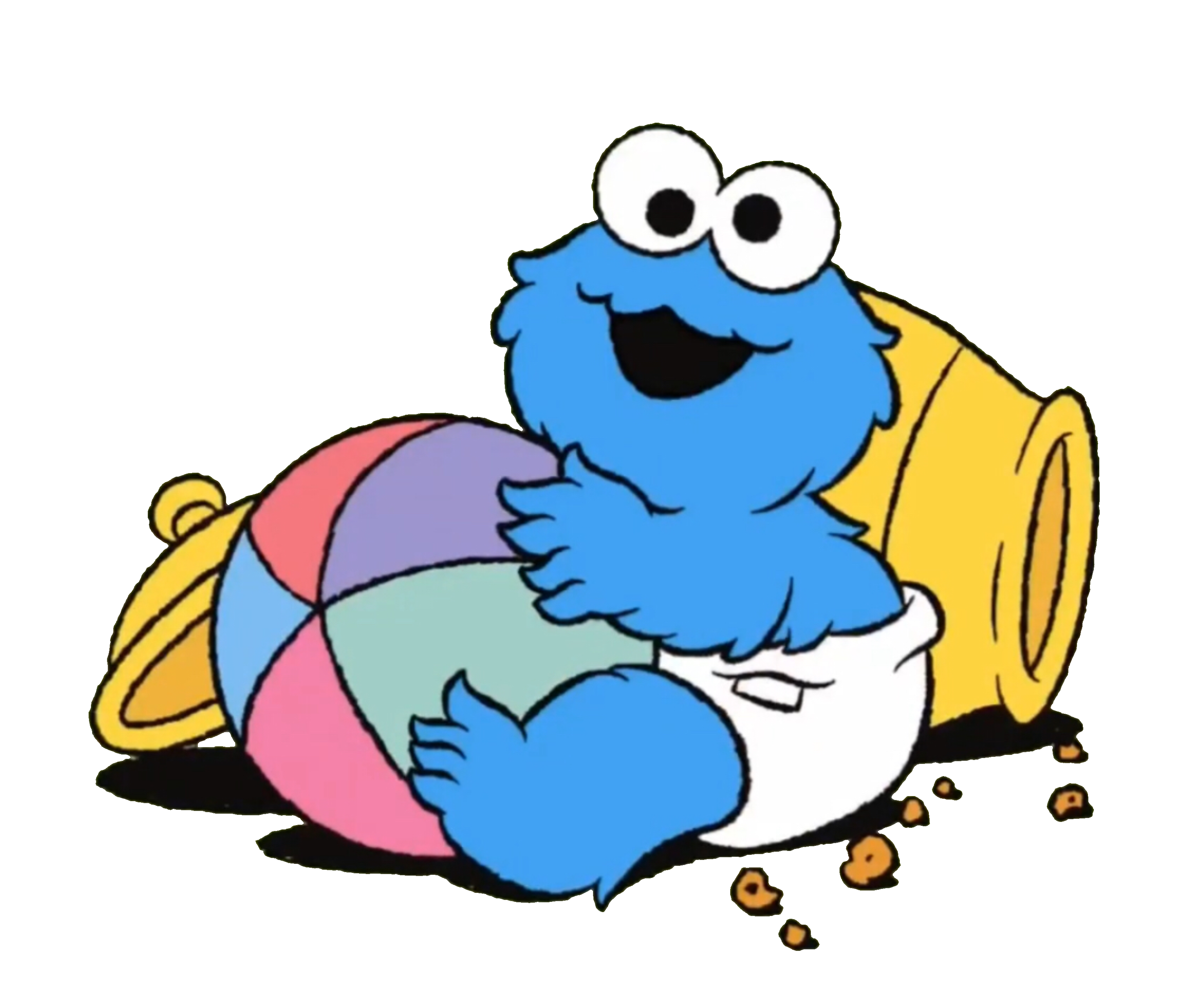 Baby Cookie Monster Clipart by mcdnalds2016 on DeviantArt