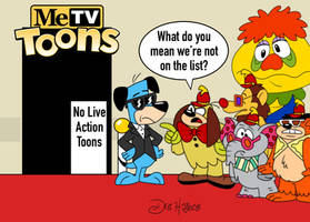 No Live Action Toons