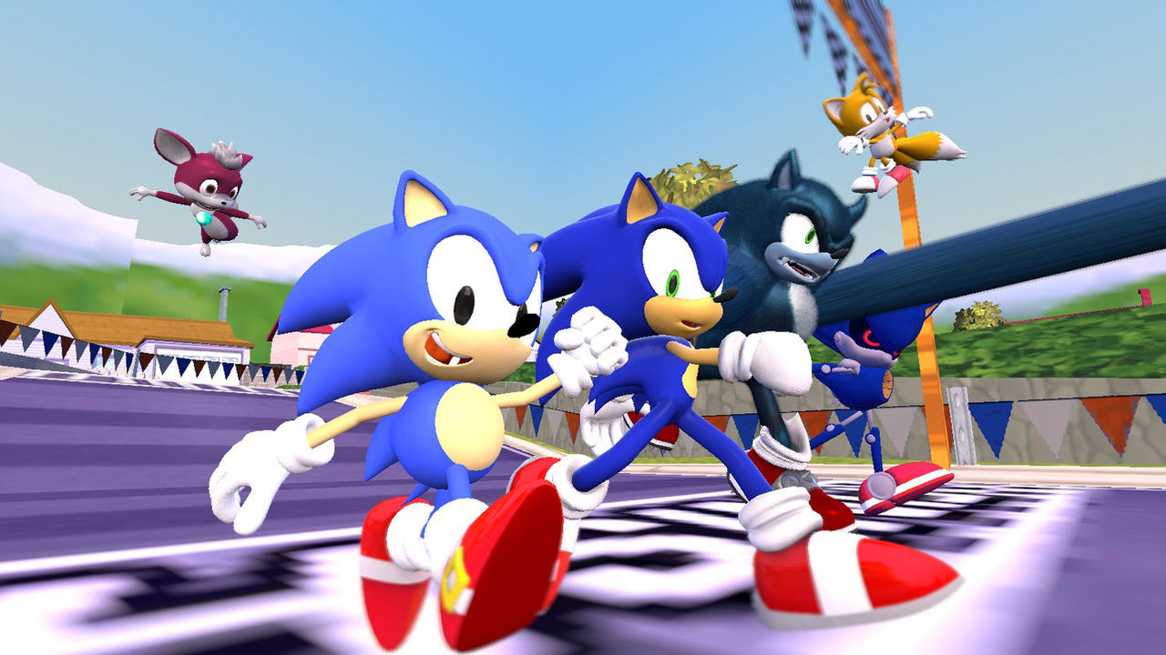 Snoic R Race Sonic Race by mcdnalds2016 on DeviantArt