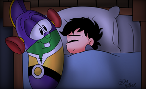 Larry-Boy give me safe (VeggieTales)