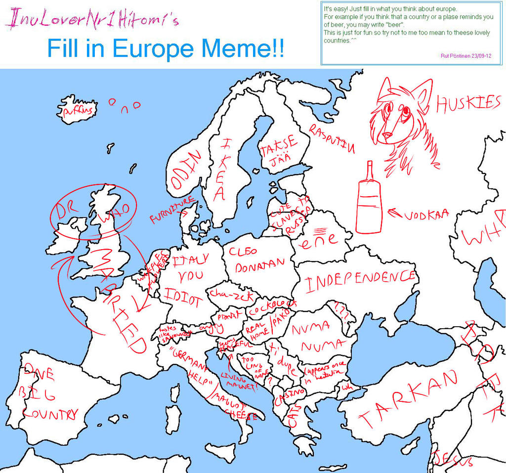 EUROPEAN MEME by snaarlings on DeviantArt