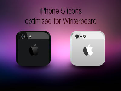 iPhone 5 icons
