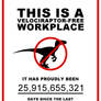 Velociraptor Safety in the Workplace