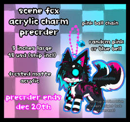 scene fox charm PREORDER