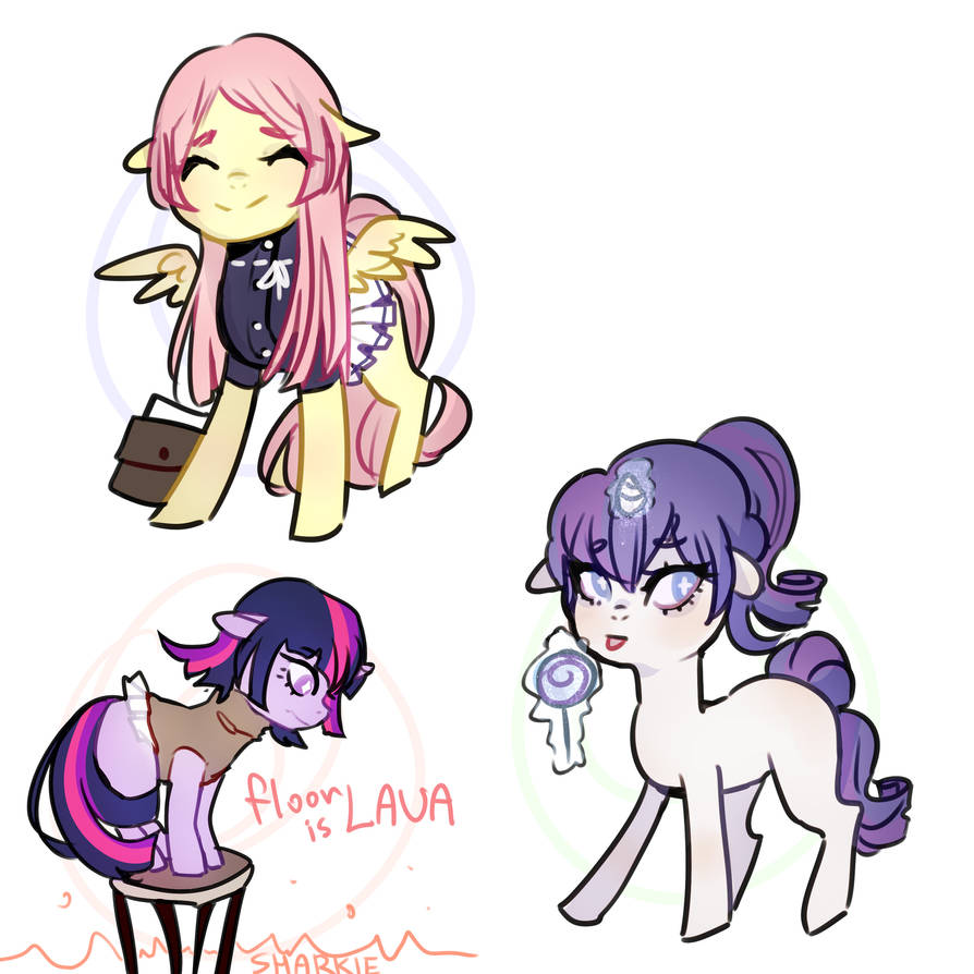 Chibi commission examples by Cotton-art on DeviantArt