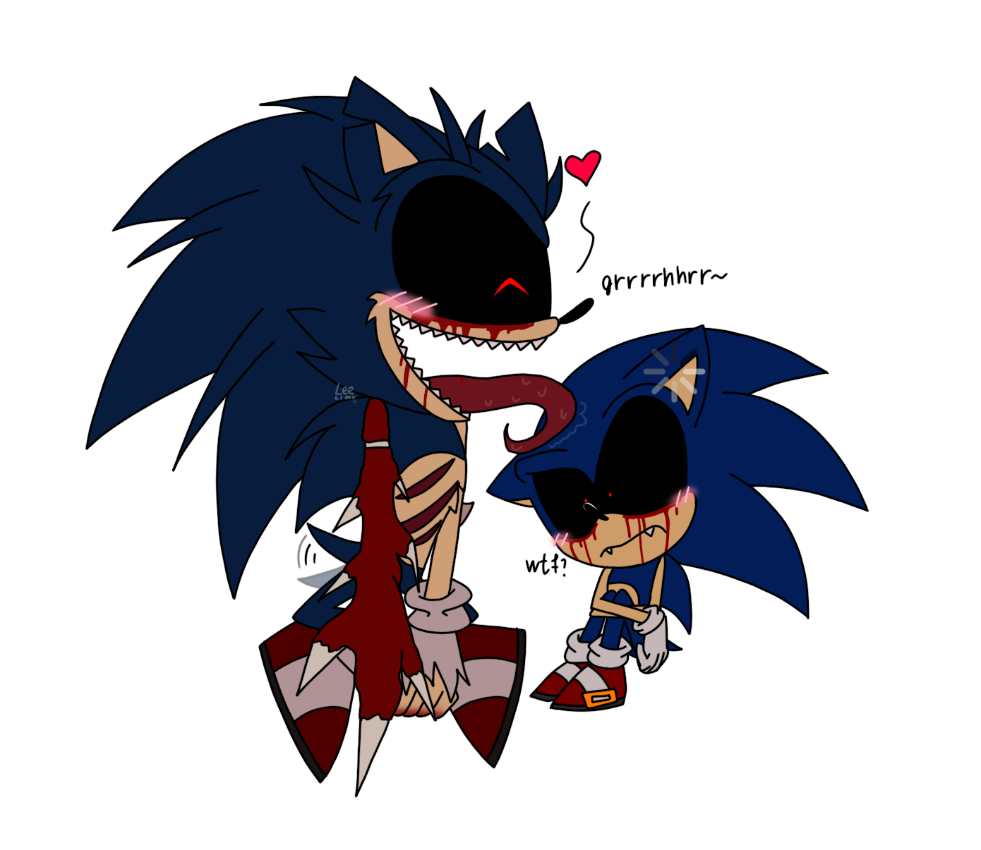 Sonic.exe x Kolossos (Koloexe?) by DaUltimateLimuleeXD on DeviantArt