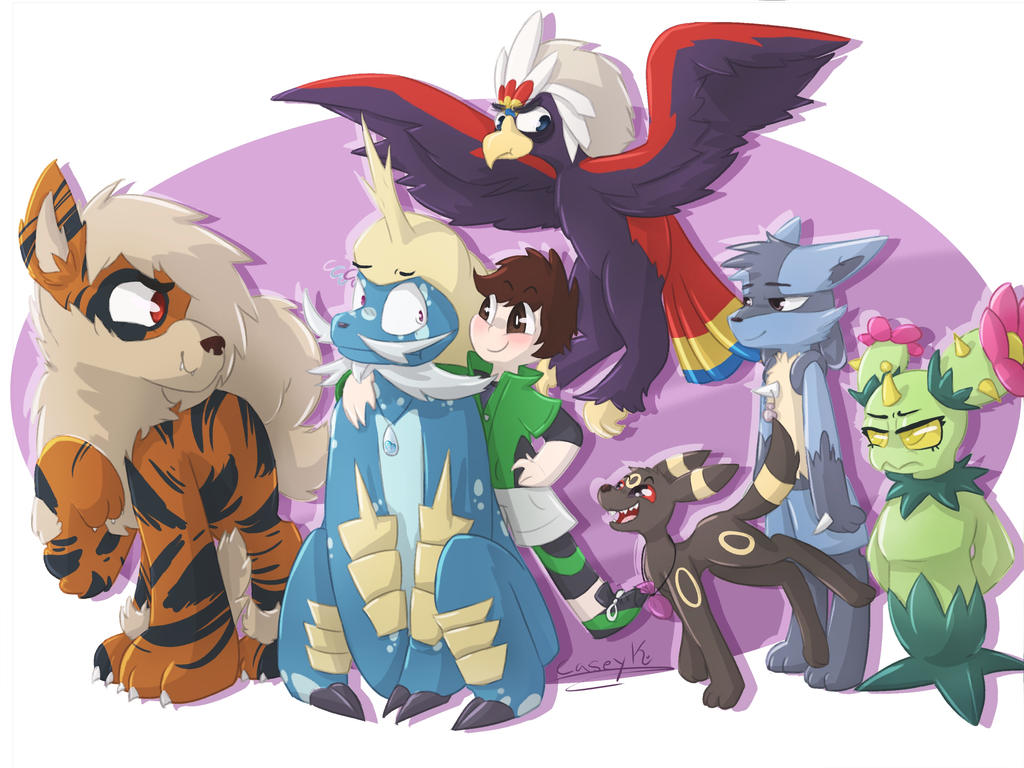 Pokemon White 2 Team by CapnKerfufflez on DeviantArt