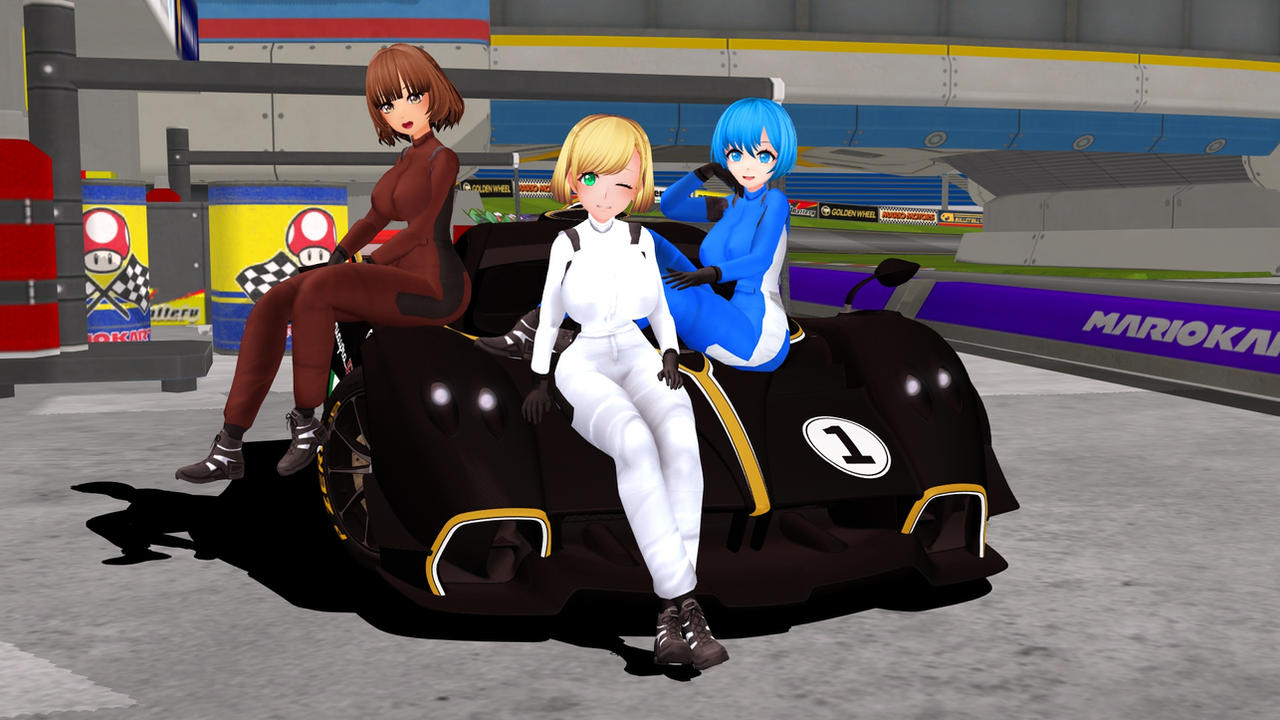 Girls Only Racing Racing Girls by GiovyLM on DeviantArt