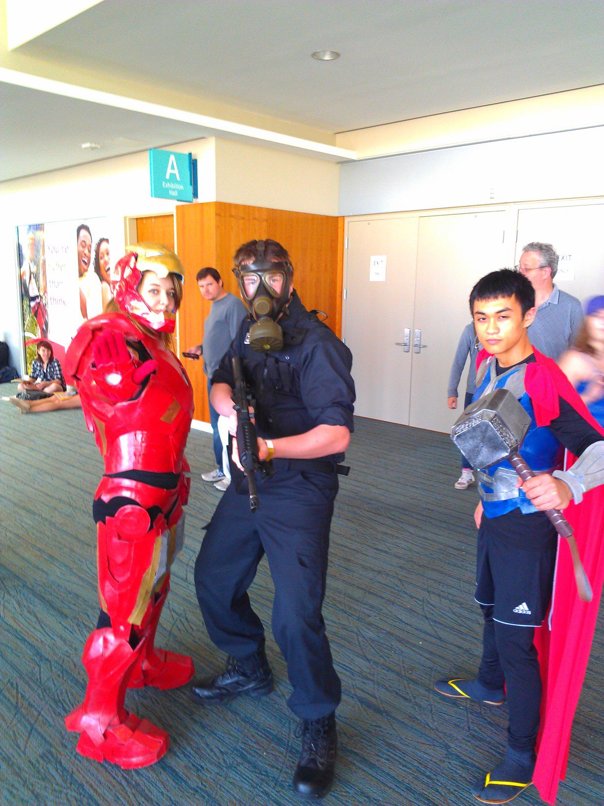 NF Comicon : Me, IronWomen, Thor