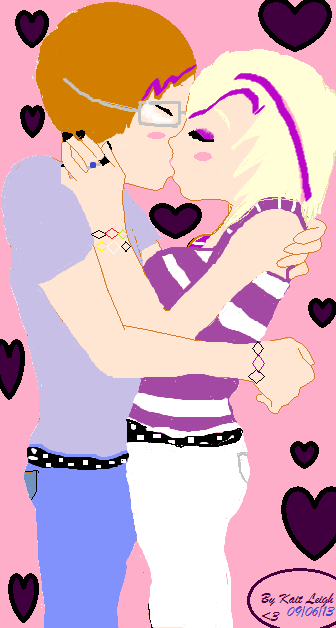 Cute Couple (with Paint)