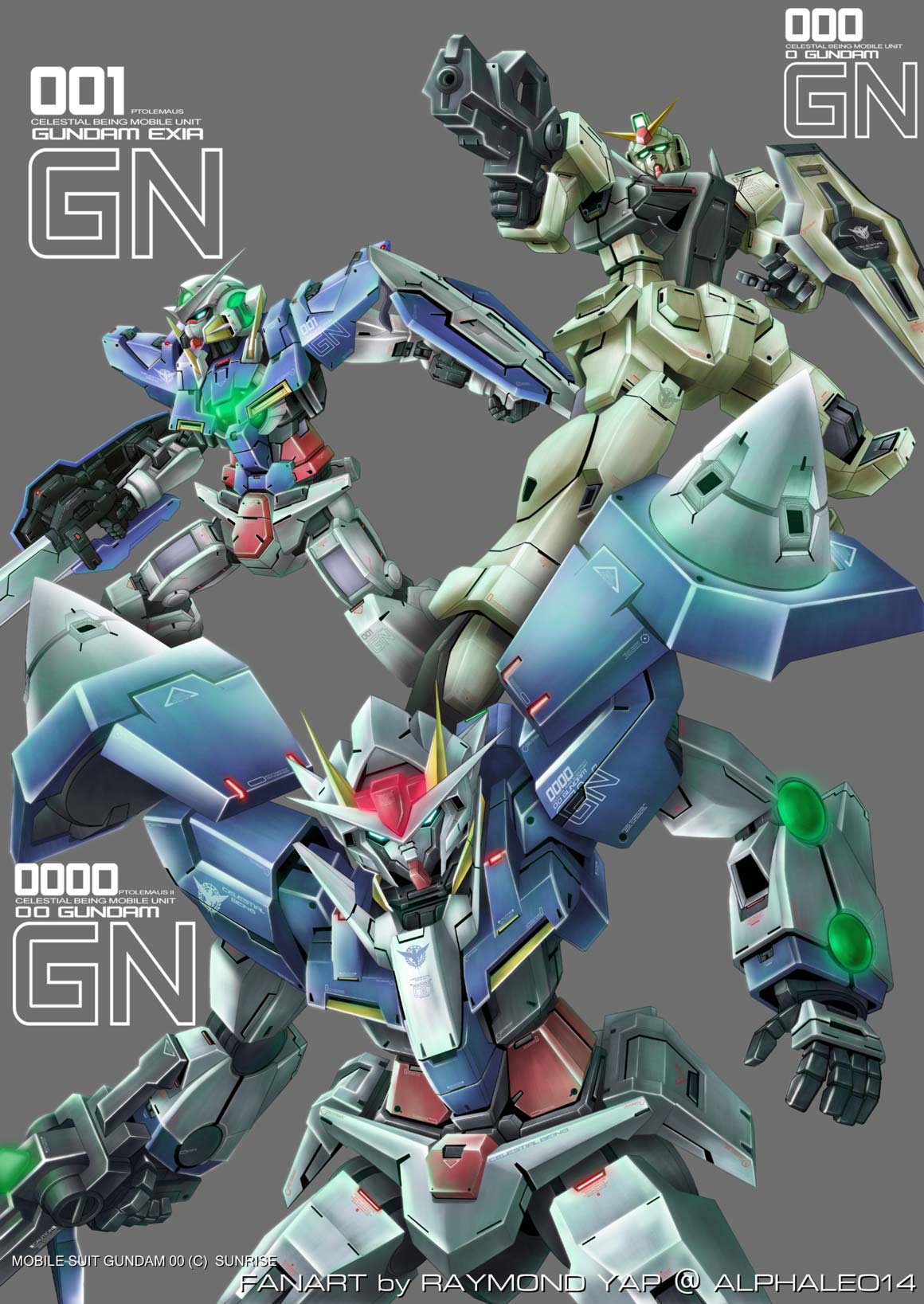 Arise 00 Gundam ver paint