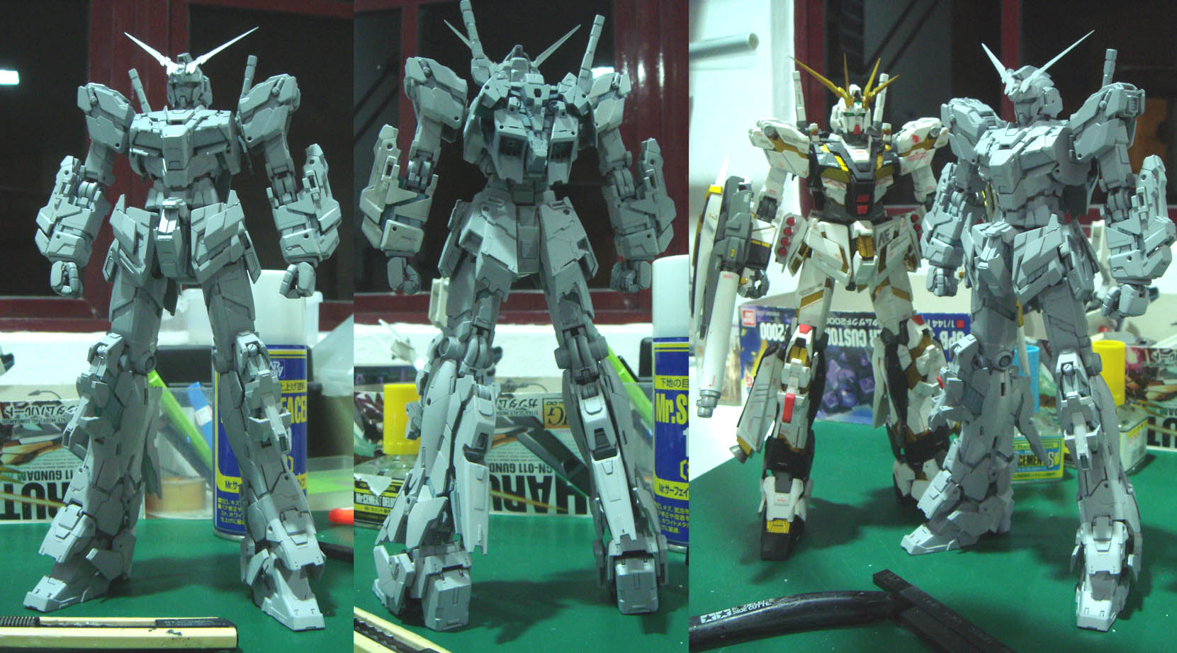 MG Gundam Unicorn Full armor WIP