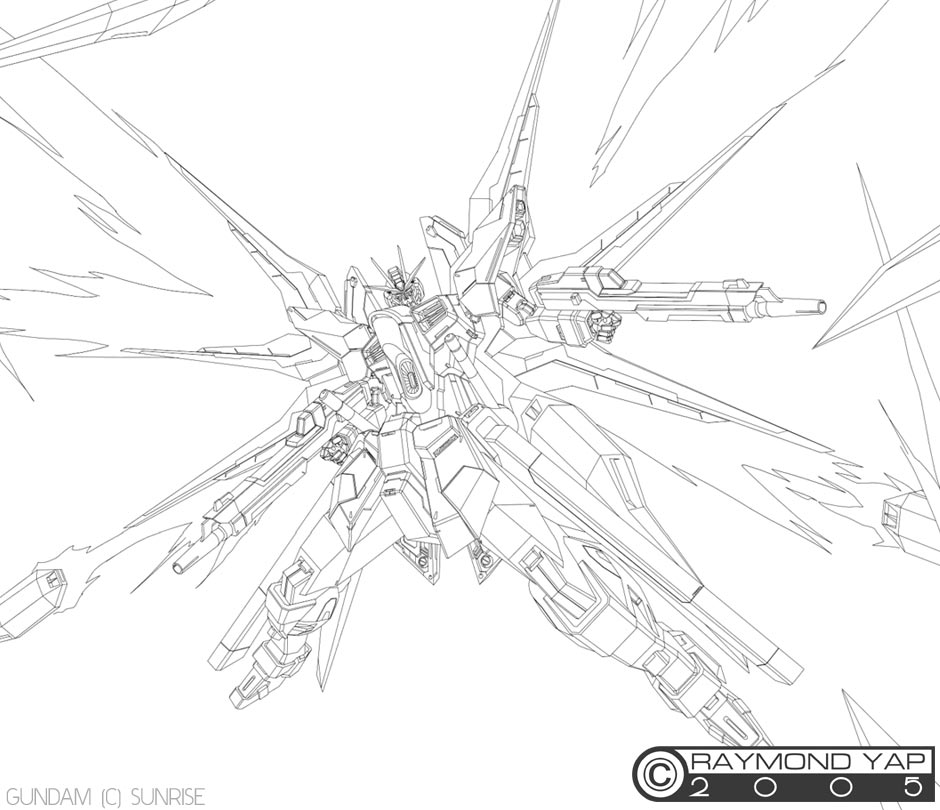 Gundam Drawing Easy