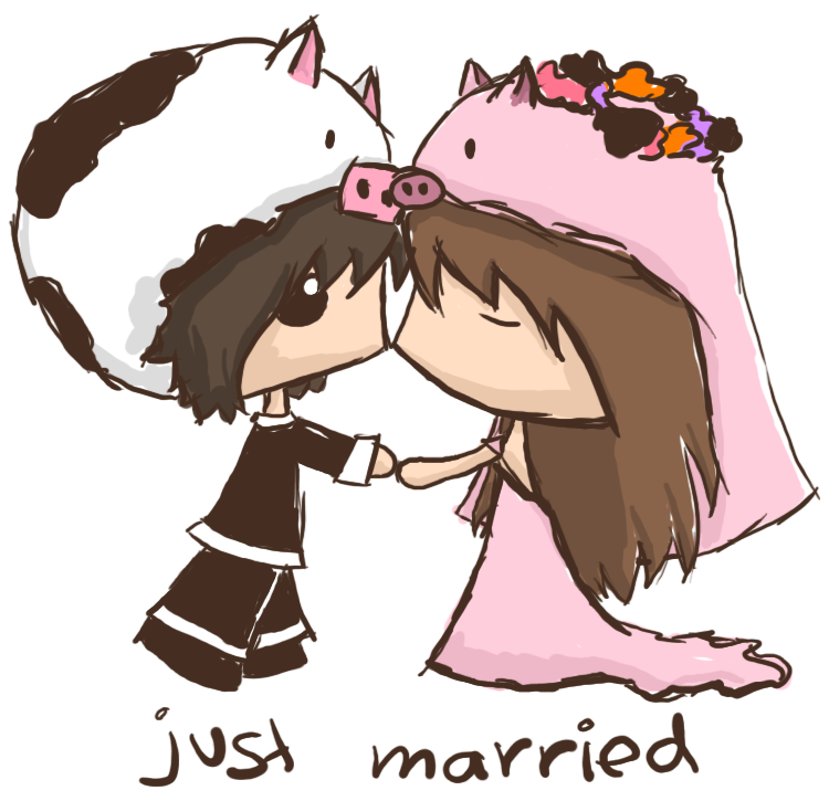 just married