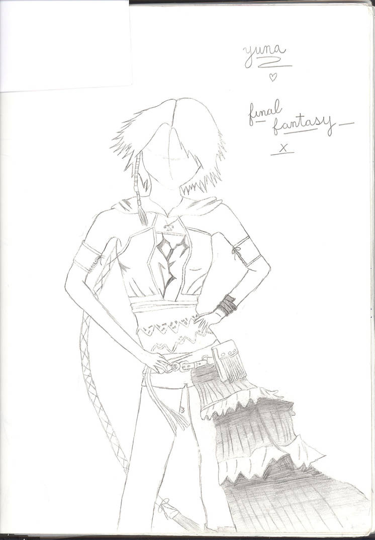 Yuna FFX by HimikoTenshi on DeviantArt