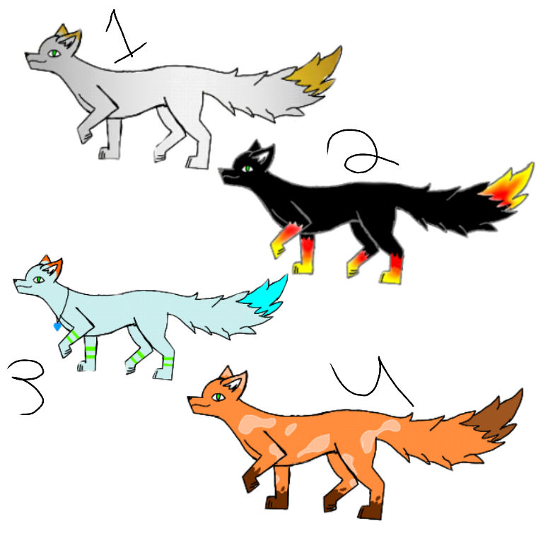 Fox Adaptables Fox adoptables by sonicsansfoxy42 on DeviantArt