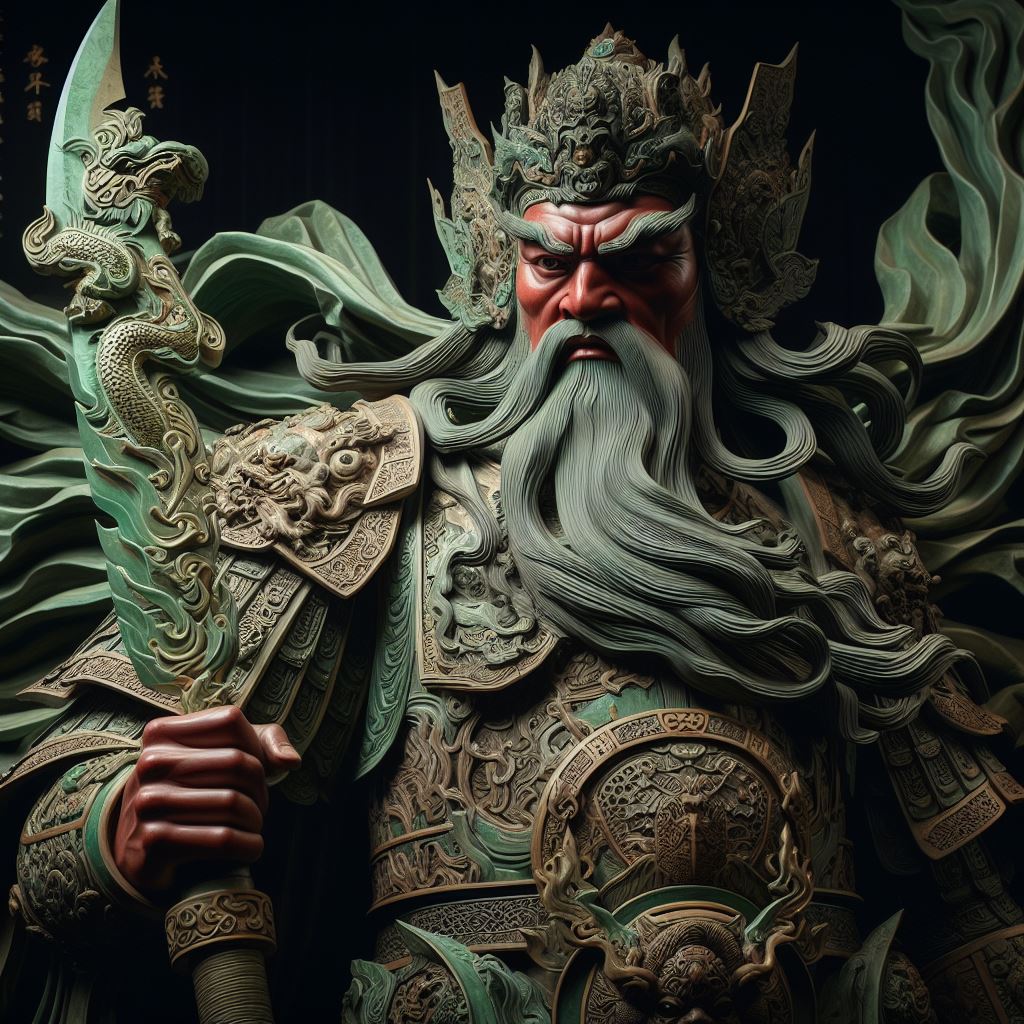 Guan Yu, Chinese God of War by takumikun99 on DeviantArt