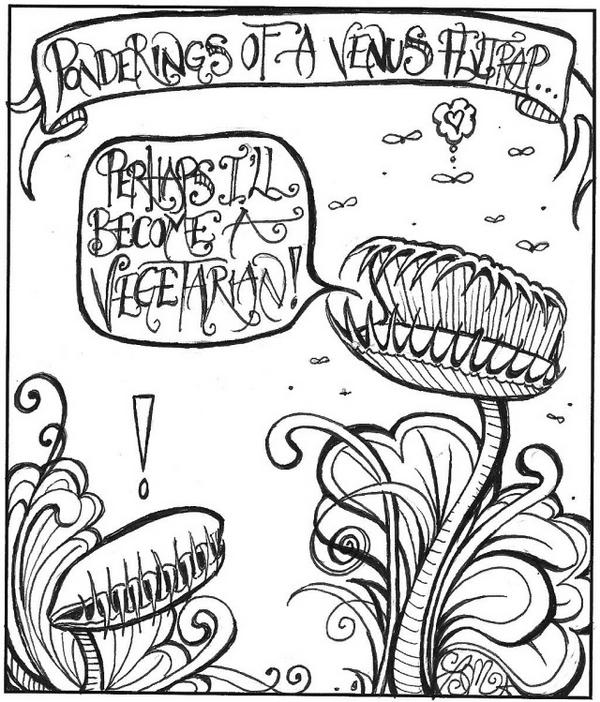 Venus Flytrap Cartoon by thatlederhosen on DeviantArt Venus Flytrap Cartoon by thatlederhosen on DeviantArt