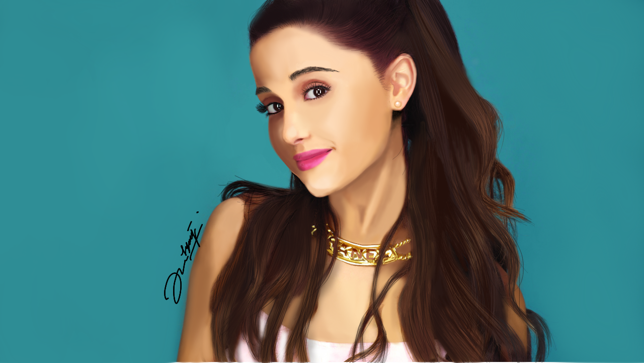 drawing ariana grande