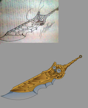 Heavy Steampunk Sword