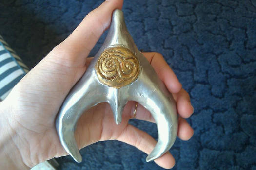 Jareth's Necklace- After the paint.