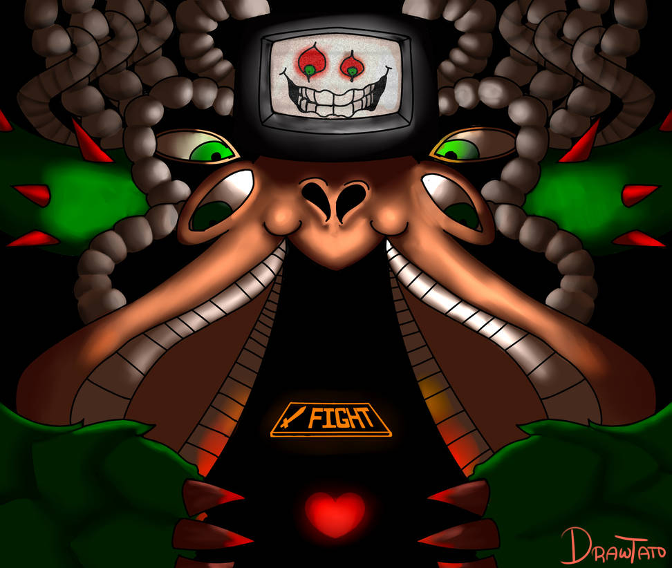 Undertale - Omega Flowey by Drawtato on DeviantArt