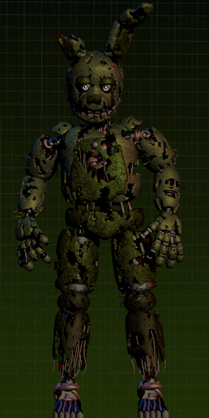 springtrap full body by harvliee on DeviantArt