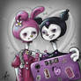 MyMelody and Kuromi 