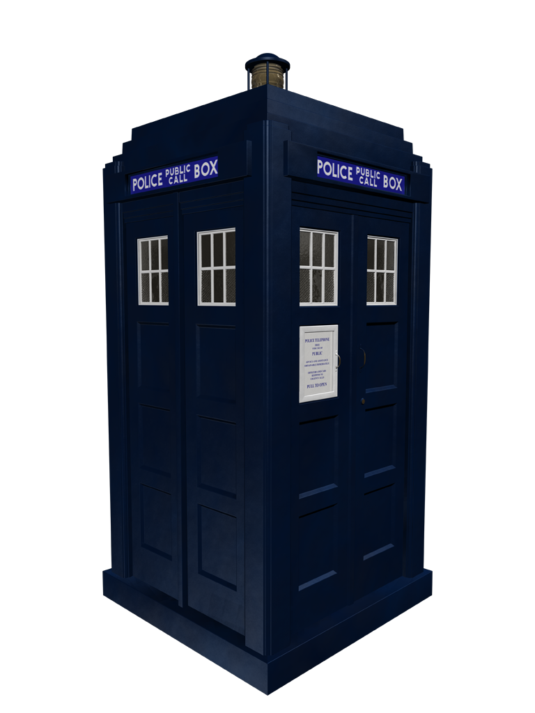 Police Box Tardis exterior by teletran on DeviantArt