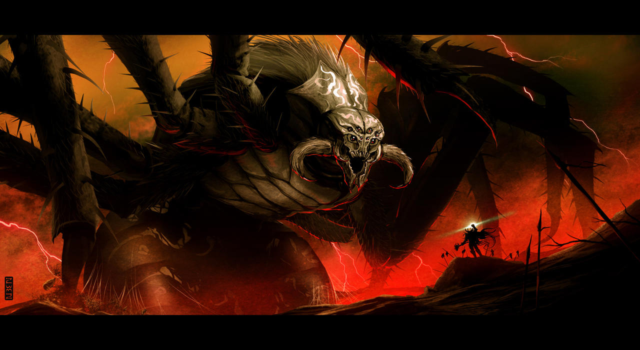 Ungoliant and Melkor