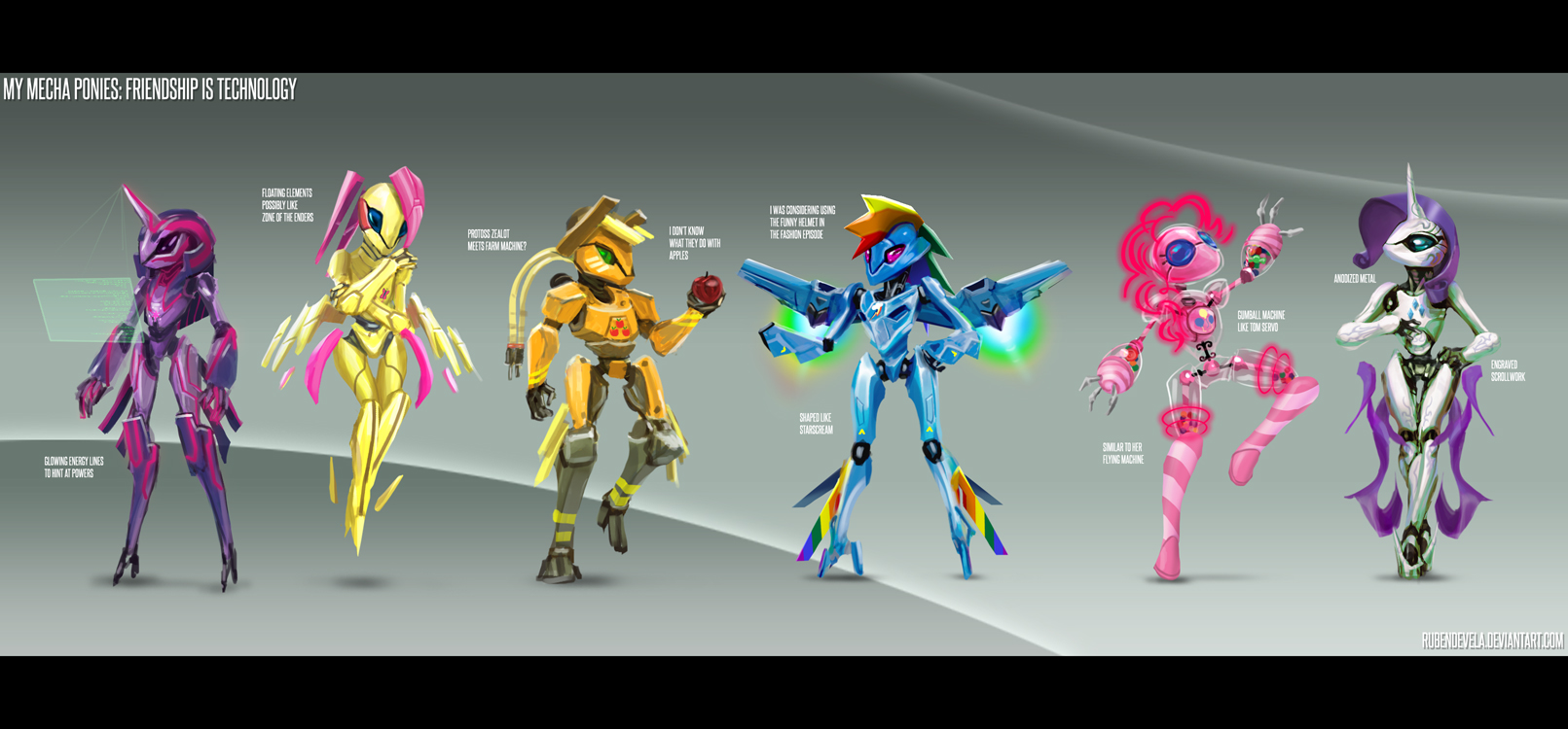 My Mecha Ponies