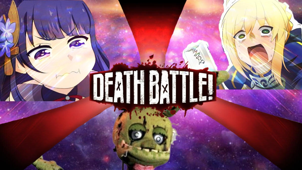 Raiden Ei vs Saber vs Springtrap by Ahmad2345Light on DeviantArt