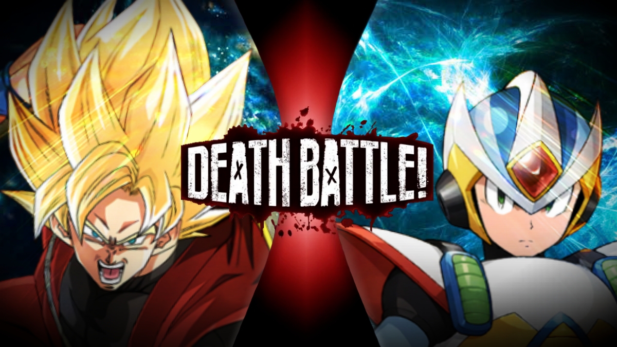 XDiVE X VS Xeno Goku (Mega Man XDiVE VS Dragon Ball Heroes