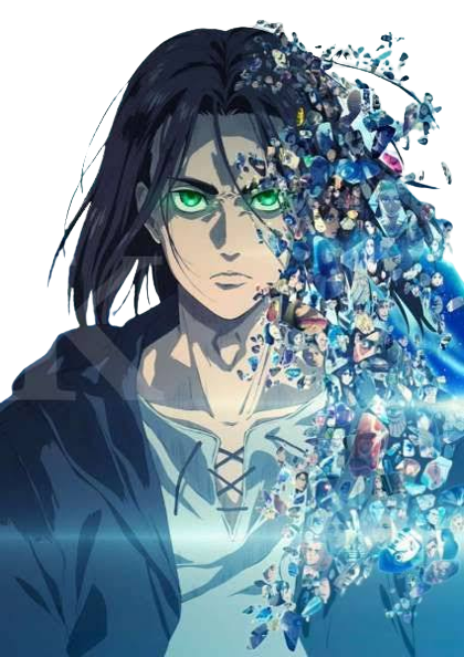 Eren Yeager (Attack on Titan) render by Ahmad2345Light on DeviantArt