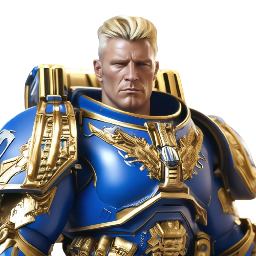 Roboute Guilliman (Warhammer 40K) render 2 by Ahmad2345Light on DeviantArt