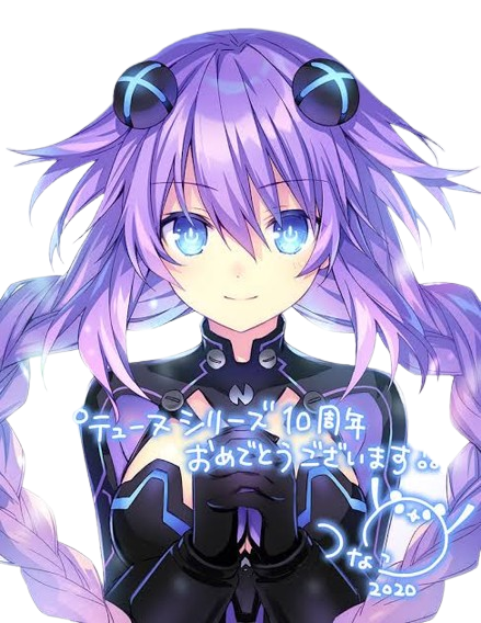 Purple Heart (Hyperdimension Neptunia) render by Ahmad2345Light on ...
