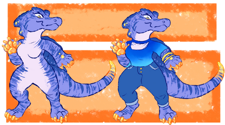 SUNSET SPINOSAURUS ADOPT | 20 USD | CLOSED