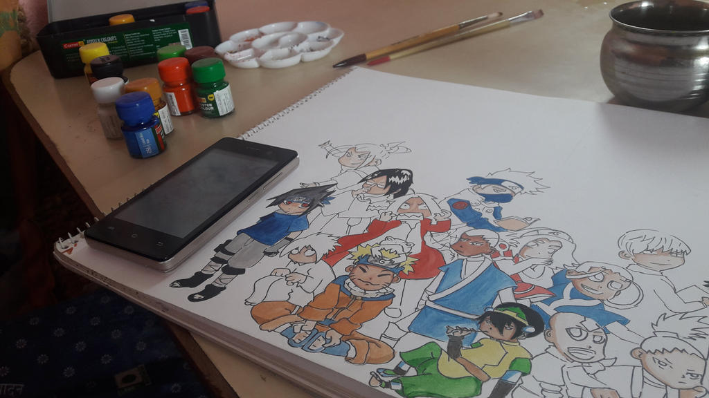 Art in Process by B1b1n on DeviantArt