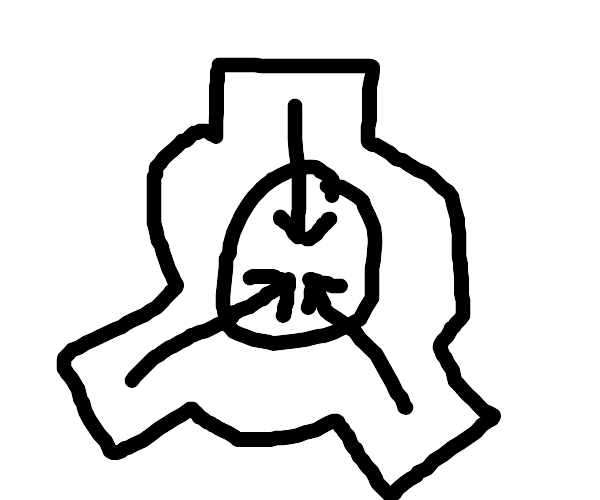 SCP Foundation logo drawing