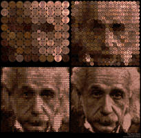 Penny Pixels: Einstein