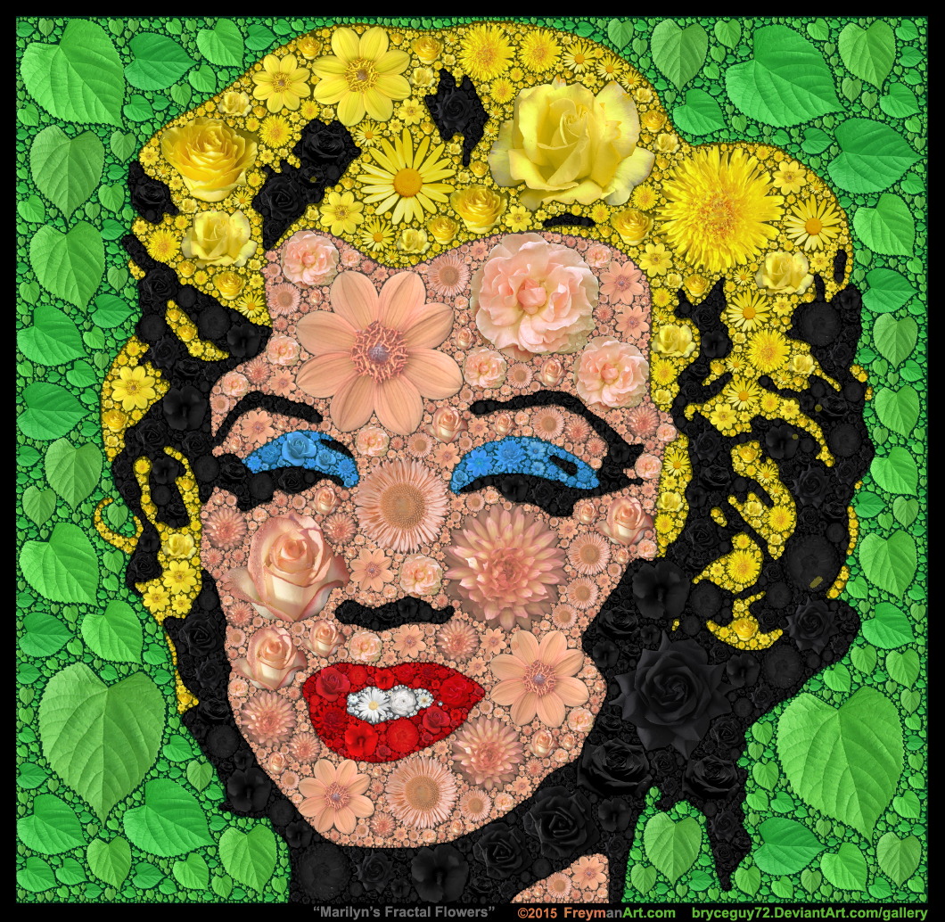 Marilyn's Fractal Flowers